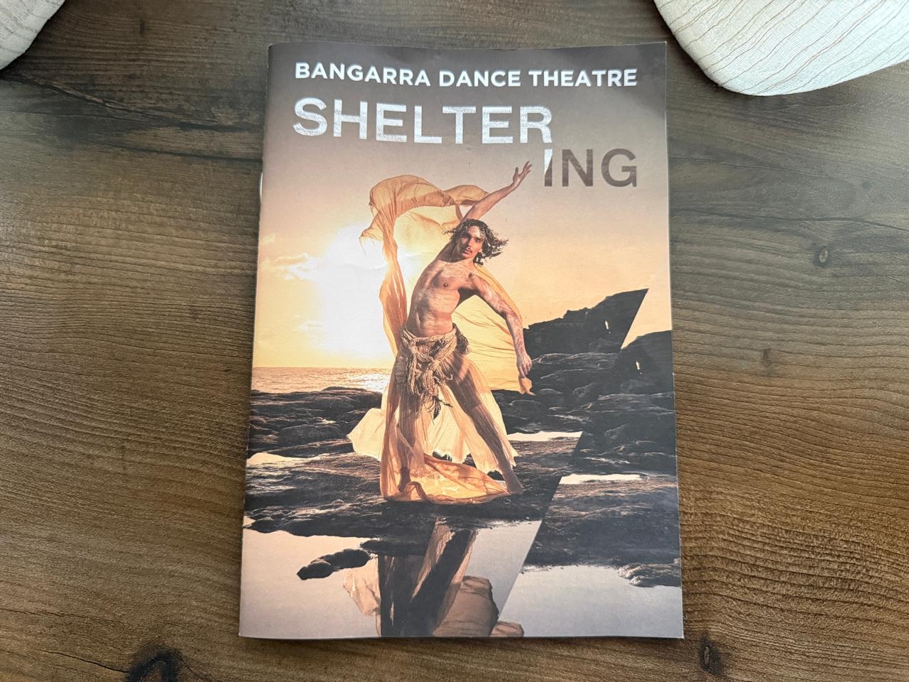 The Sheltering programme, kept from that night in Brisbane.